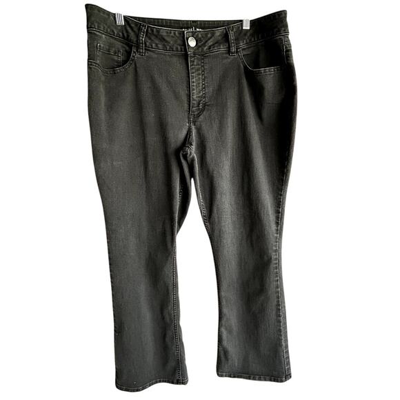 Riders by Lee Bootcut Jeans Midrise Size 18P - Picture 4 of 11